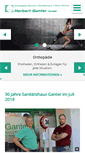 Mobile Screenshot of orthopaedietechnik.de